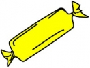 Drawing of a generic candy bar