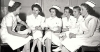 Nurses wore hats and uniforms