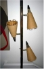 Floor-to-ceiling pole lamps